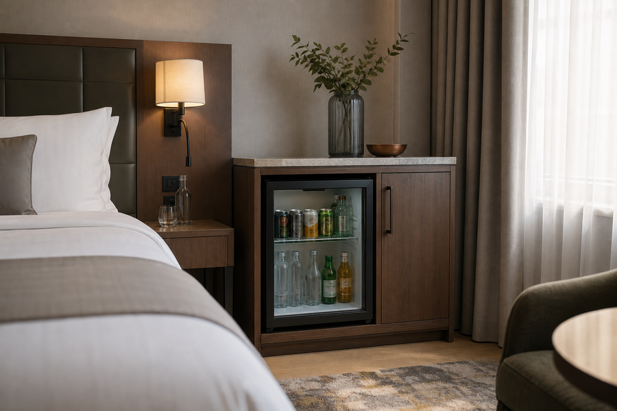 How Does a Silent Mini Bar Fridge Stay Cool Without Making Noise?