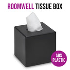 Roomwell, Aura Tissue Box, Cube, ABS Plastic