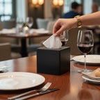 Roomwell, Aura Tissue Box, Cube, ABS Plastic