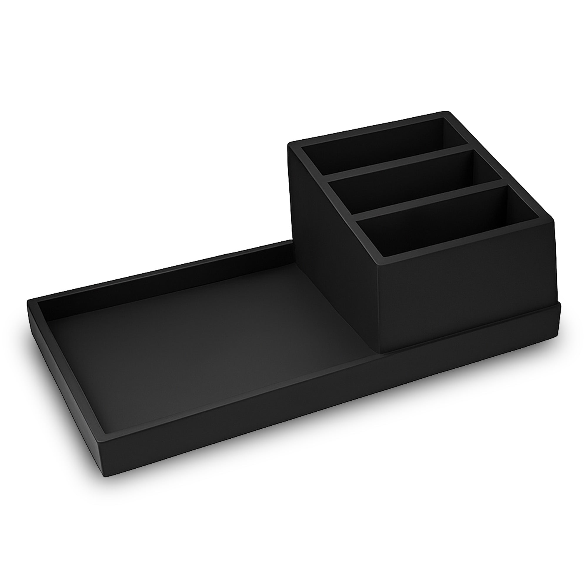 Roomwell, Artisan Tray with Condiment Holder, Wooden