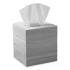 Roomwell, Artisan Tissue Box, Square Cube, Wood