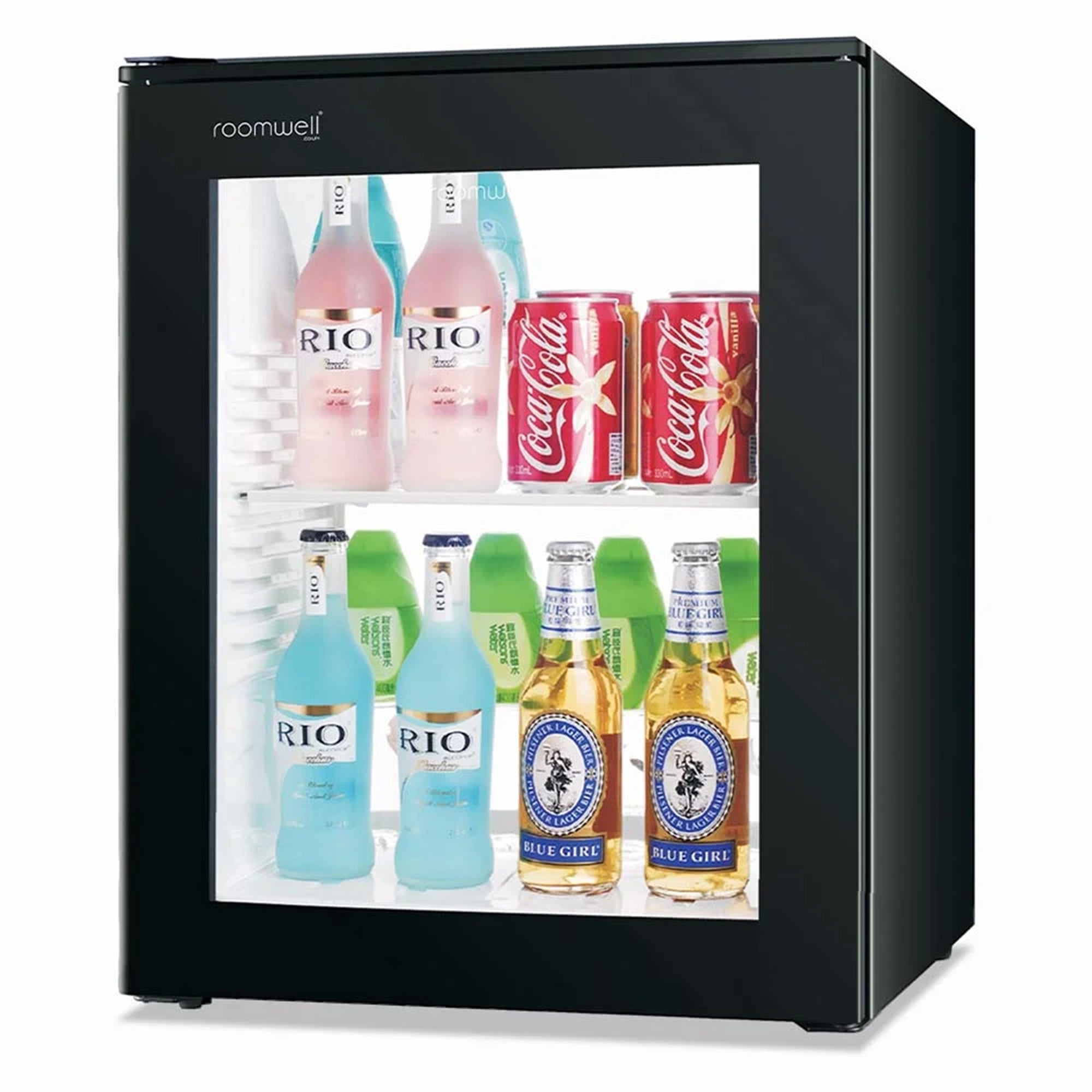 Roomwell, Absorption Minibar, 30 L, Glass Door, 68 W