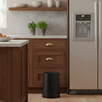 Roomwell, Waste Bin, 9 L Capacity, Round, Cello Design, 30 Cm Height