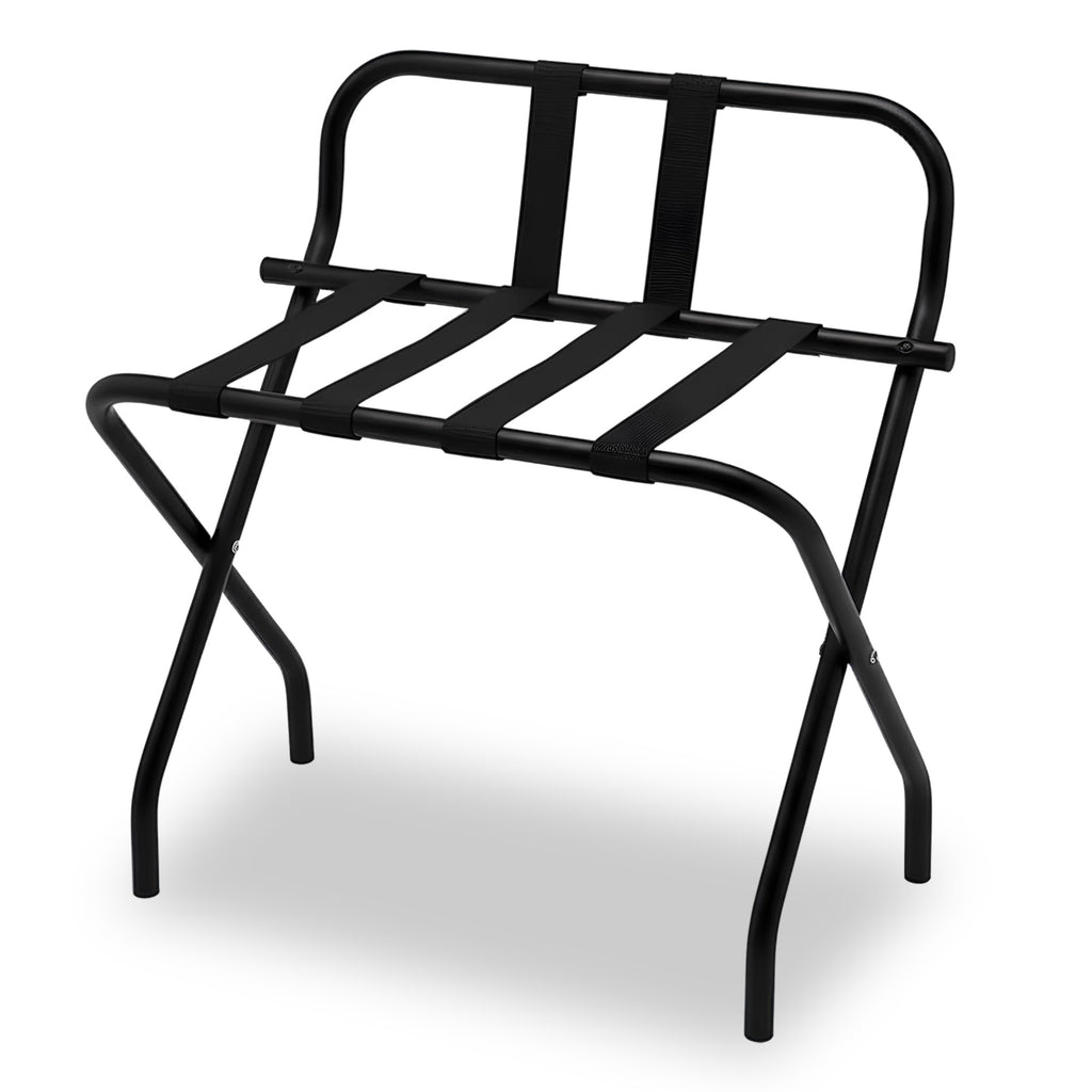 Roomwell, Dura Metal Luggage Rack, 220 kg, Black