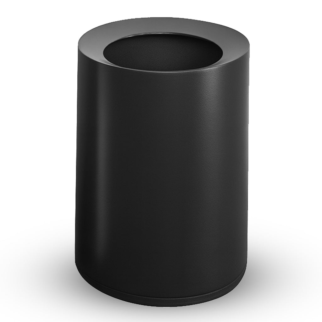 Roomwell, Cello Room Waste Bin, Cylindrical, 9L, Black