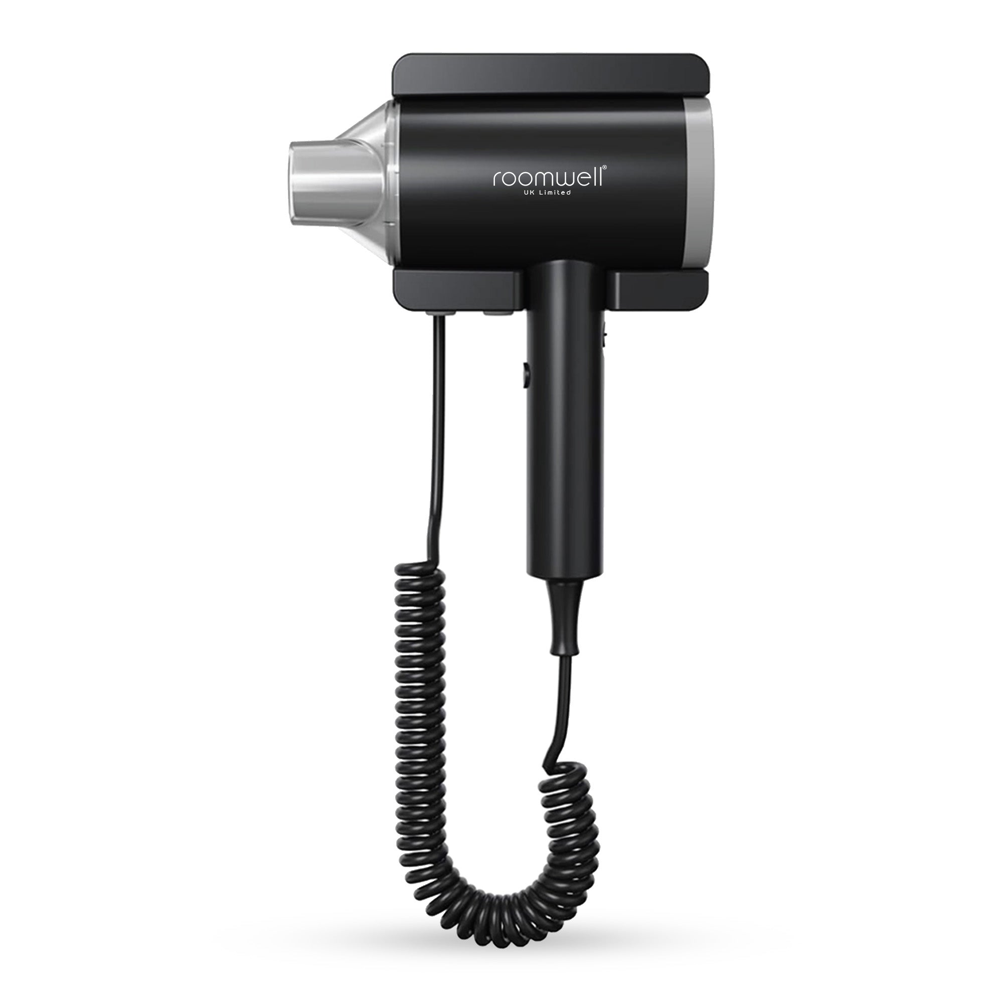 Roomwell, Winzi Wall Mounted Hair Dryer, 1875W, Black