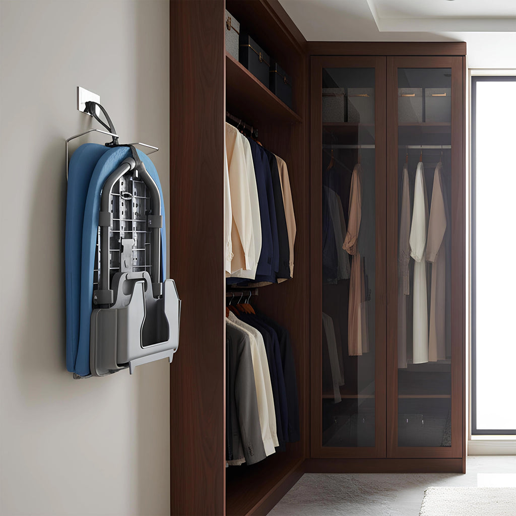 Roomwell, Mini Plus Ironing Board With Caddy, Tabletop, Blue