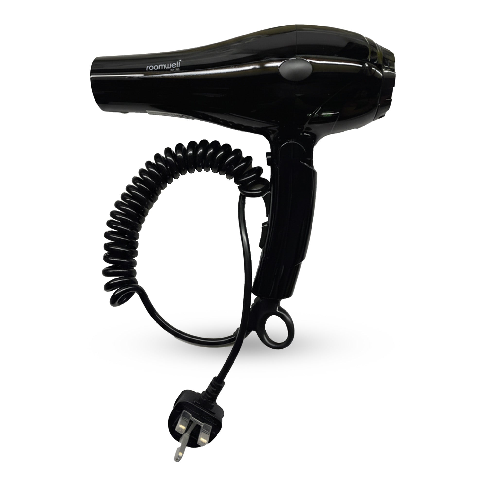 Roomwell, Fiji II Foldable Hair Dryer, 2000W, Black