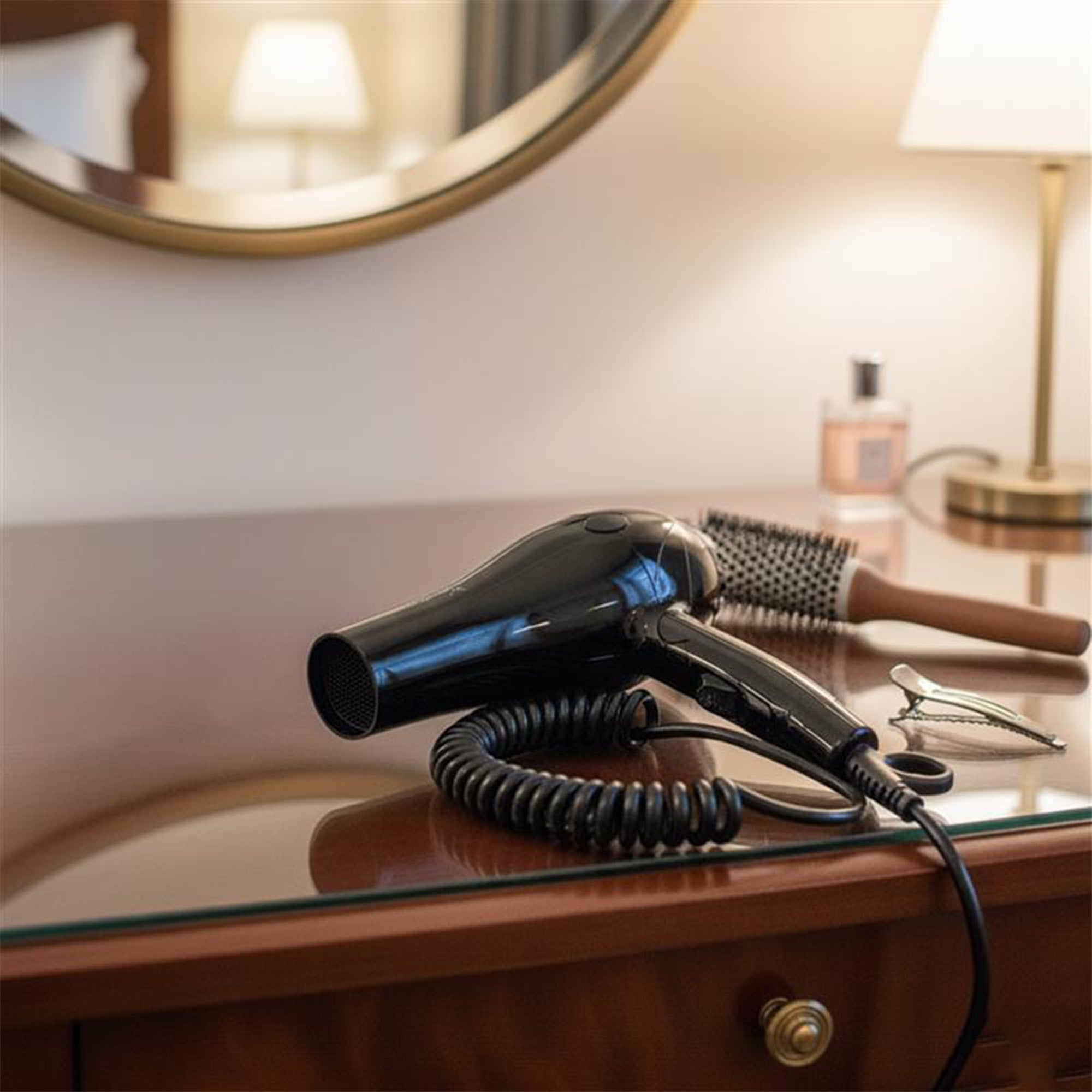 Roomwell, Fiji II Foldable Hair Dryer, 2000W, Black