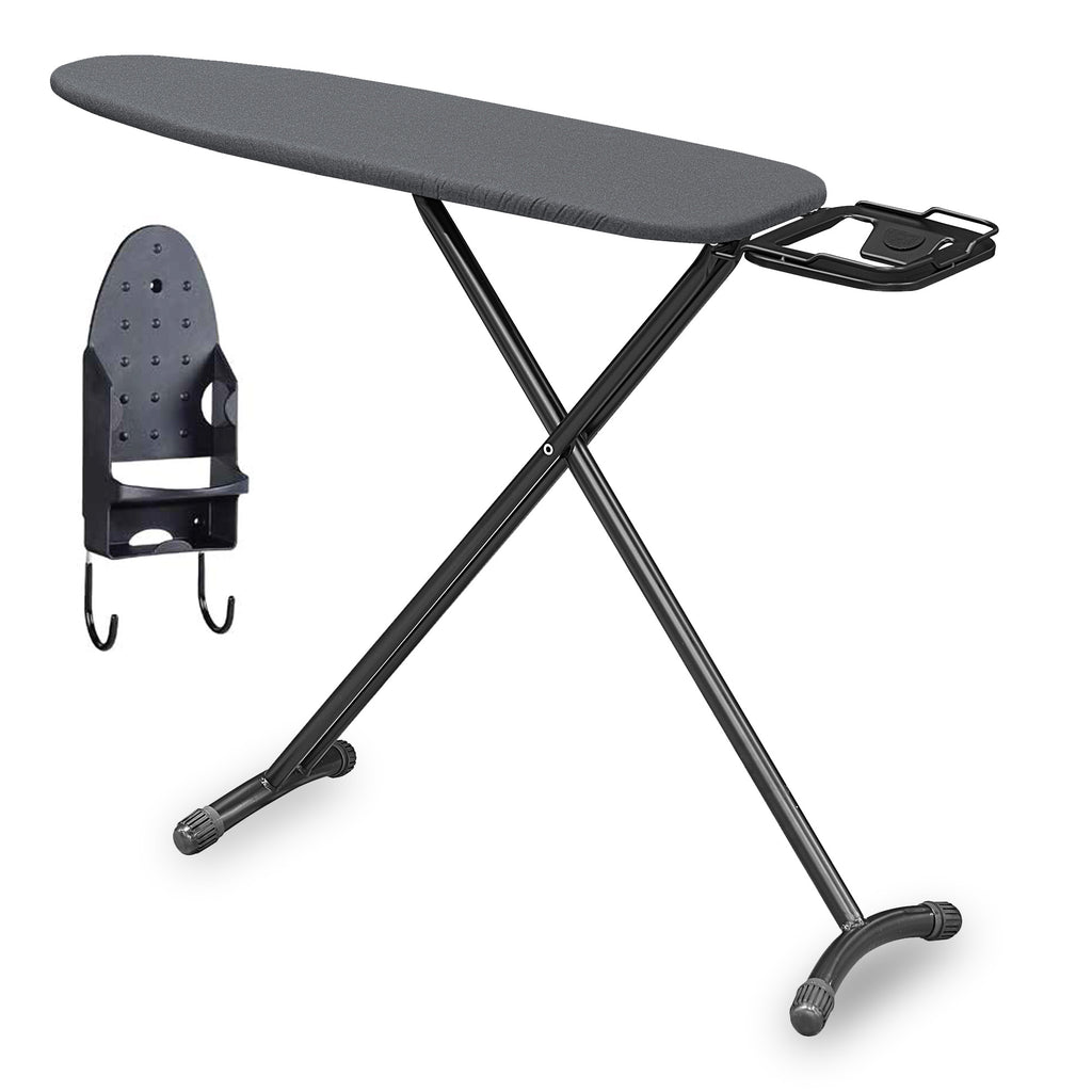 Roomwell, Classic Iron Board With Holder & Cover, 8 mm, Black