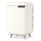 Roomwell, Retro Compressor Minibar, Solid Door, 38 L, White