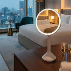 Roomwell, Sense Lighted Table Magnifying Mirror, 8 inch, Table Top