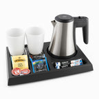 Roomwell, Spacesaver Welcome Tray, Black