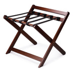 Roomwell, Cube Wooden Luggage Rack, 300 kg, Mahogany