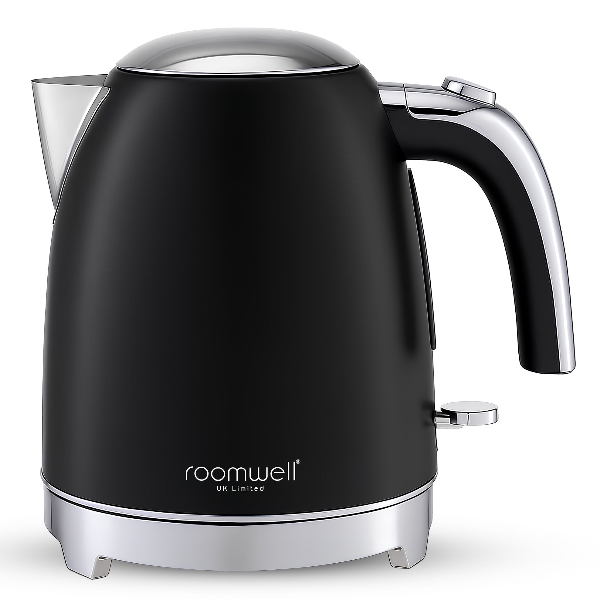 Roomwell, Retro Electric Kettle, 1L, Black