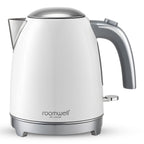 Roomwell, Retro Electric Kettle, 1L, White