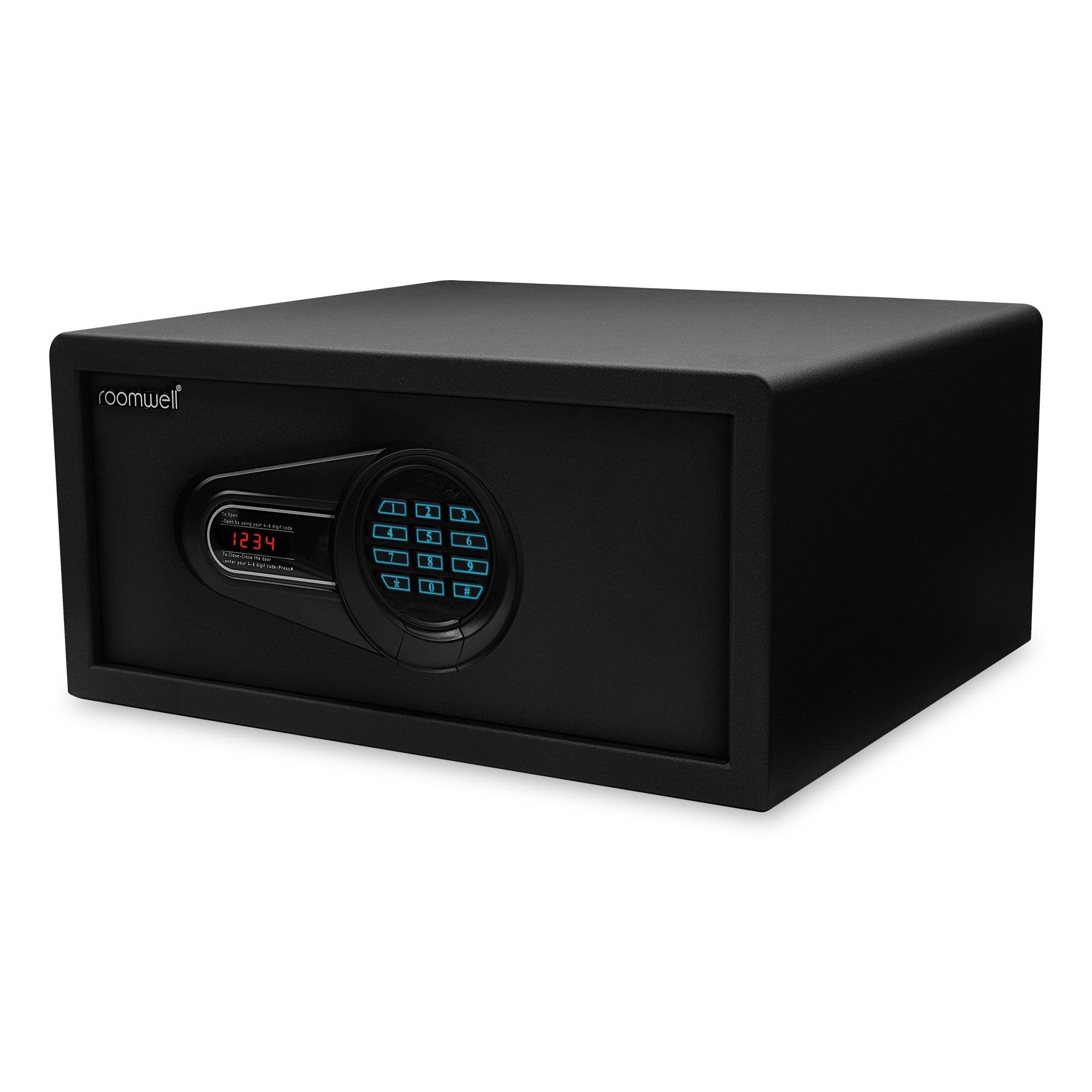 Roomwell, Premium Safe Box, Digital Display