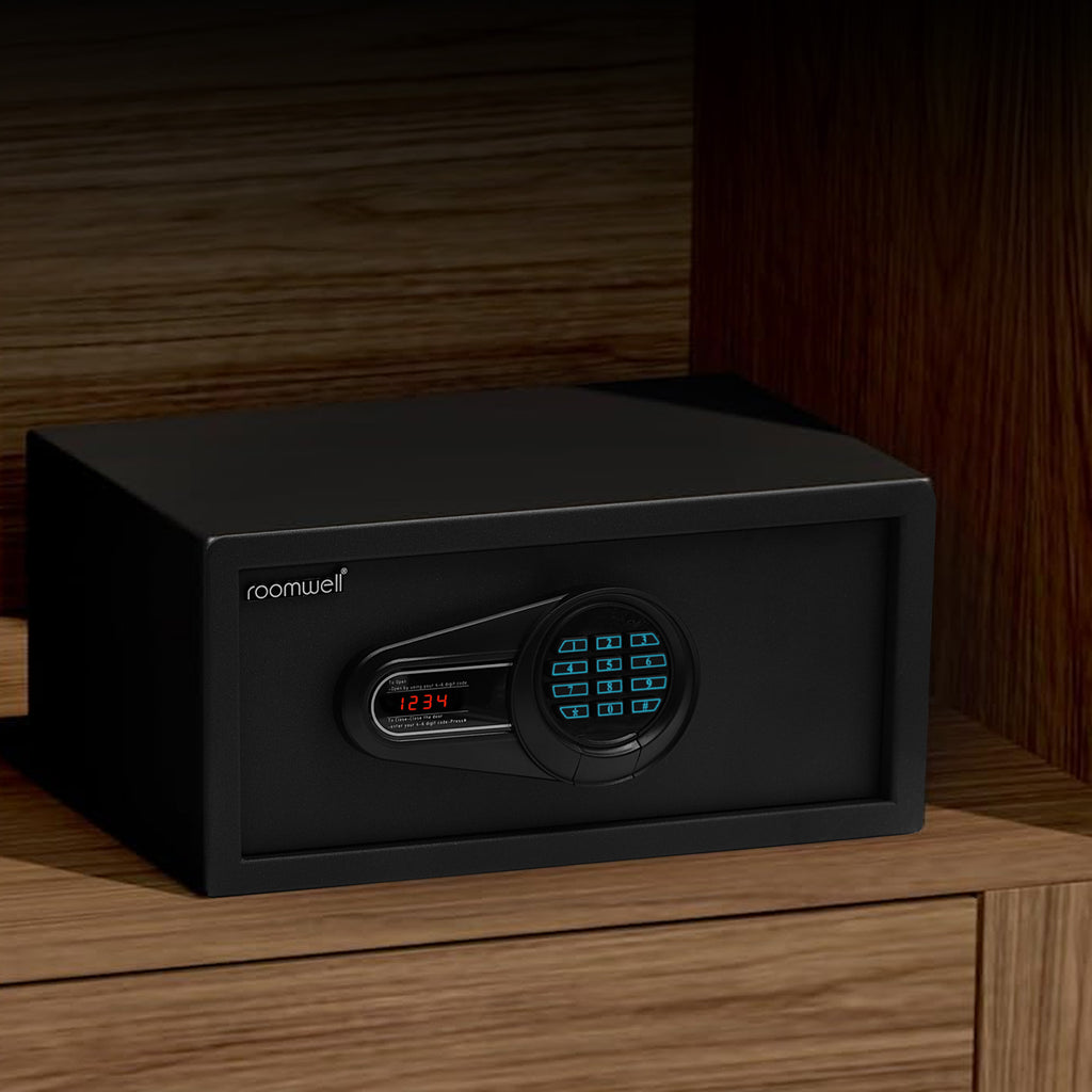 Roomwell, Premium Safe Box, Digital Display