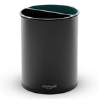 Roomwell, Duo Separation Waste Bin, Round, 2 x 5 L, Black