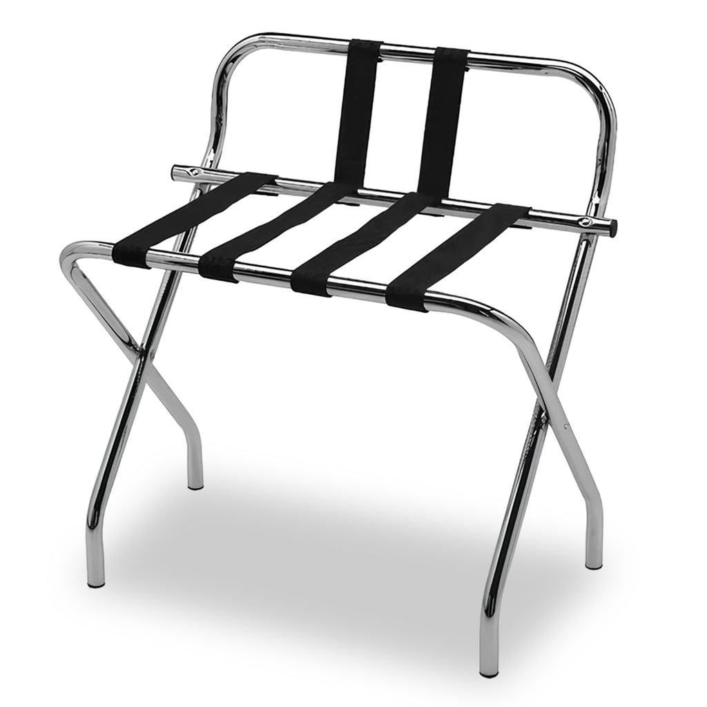 Roomwell, Dura Metal Luggage Rack, 220 kg, Silver