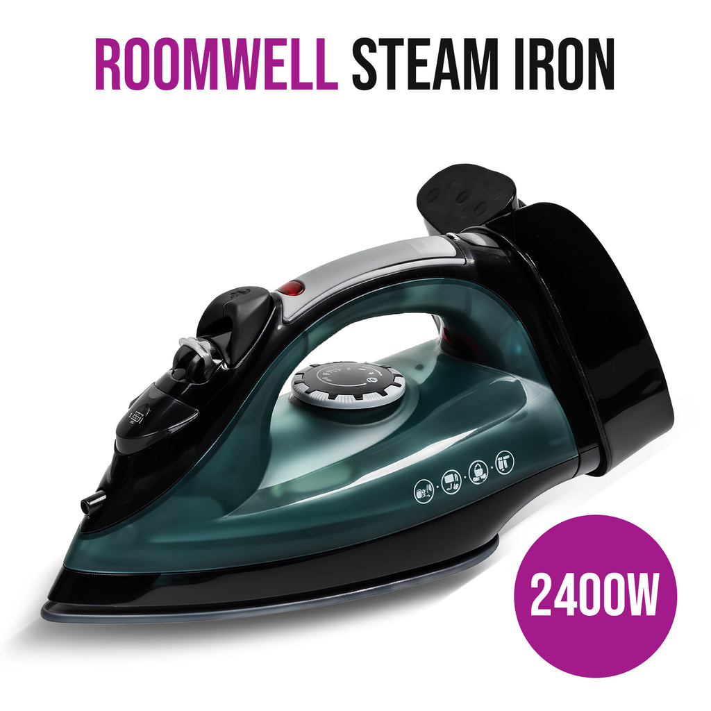 Roomwell, Sira Retractable Cord Steam Iron, 2400W