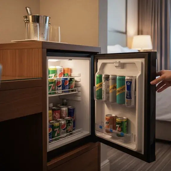 Roomwell, Minibar, 40 L Capacity, 68 W, 55.8 Cm Height