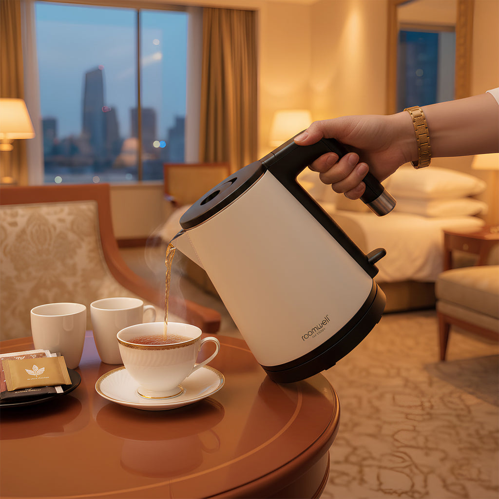 Roomwell, Nova Electric Kettle, 0.6L, 1000 W, White