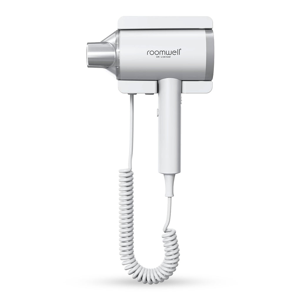 Roomwell, Winzi Wall Mounted Hair Dryer, 1875W, White
