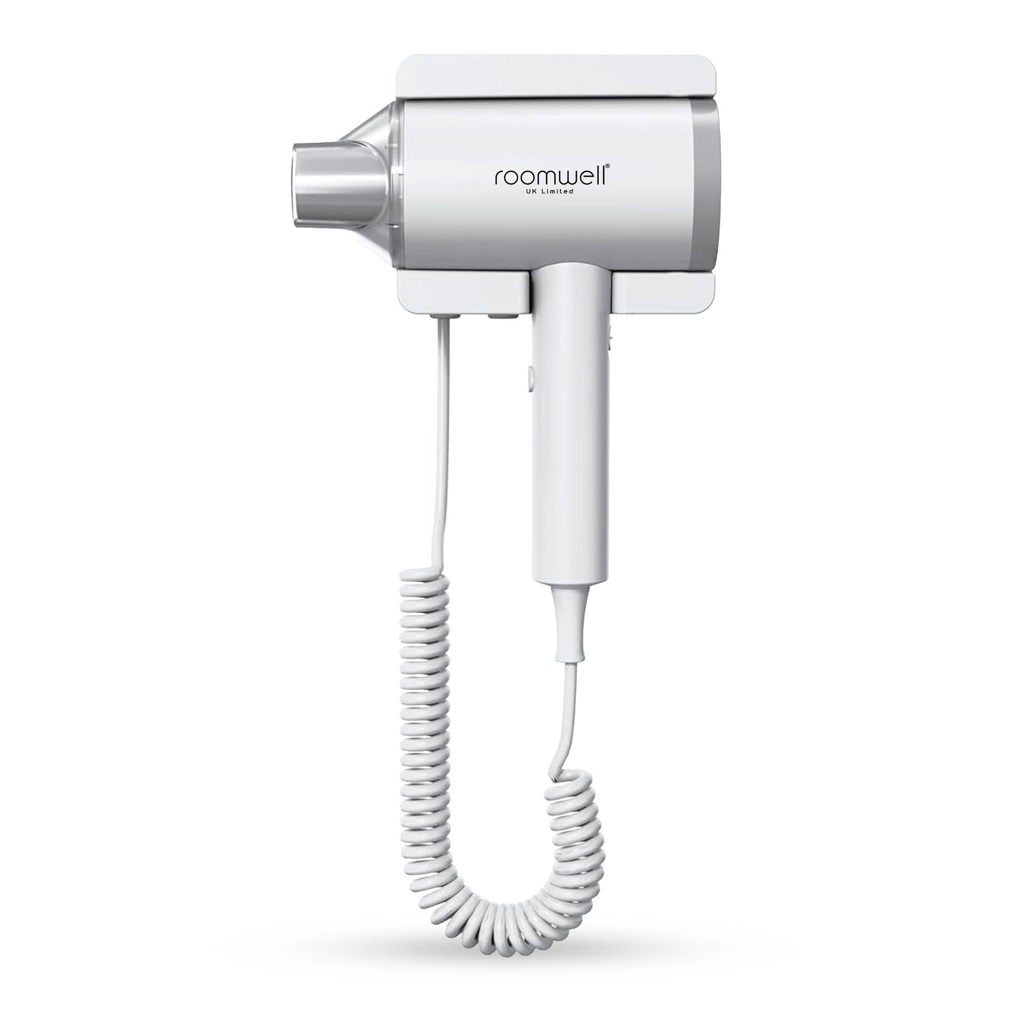 Roomwell, Winzi Wall Mounted Hair Dryer, 1875W, White