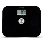 Roomwell, Digital Bathroom Weight Scale, Battery Free, Black