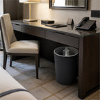 Roomwell, Tandem Dual-Compartment Recycling Bin, 10L - hotel room view 3
