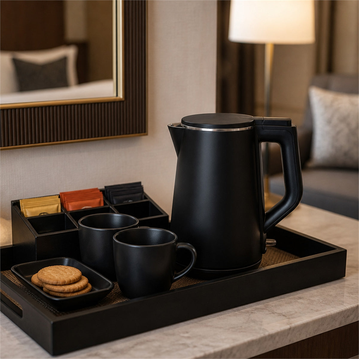 Roomwell, Uno Kettle, 1.0L - hotel room view 1