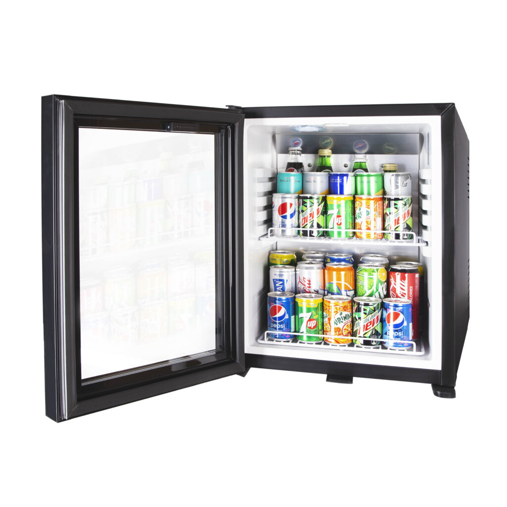 THERMO MINIBAR 60 LT – GLASS DOOR – Roomwell